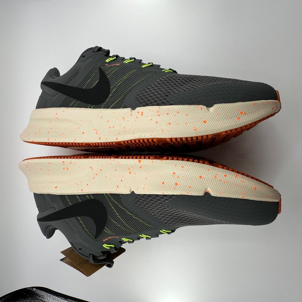 Nike Run Swift 3 Mens Running Shoes Mens 13 Iron Grey-Orange HV5226-068 NEW - Picture 11 of 13
